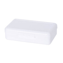 XIUH Pen Plastic Transparent Papetărie Cutie de Depozitare Drăguț Schiță Artă Student Creion Sac Ceramică Alb