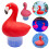 Ηλιακό δισκίο χλωρίου με φως Flamingo χλωριωτή για υδρομασάζ πισίνας 1