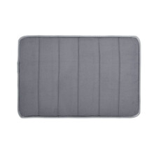 Tapete de banheiro antiderrapante de espuma viscoelástica macia, com base antiderrapante, lavável e de secagem rápida, ideal para banheiro, quarto