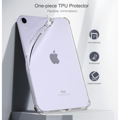 Προστατευτική θήκη συμβατή με iPad Mini 6ης γενιάς 8.3" 2021, ελαφριά, μαλακή, εύκαμπτη, 2