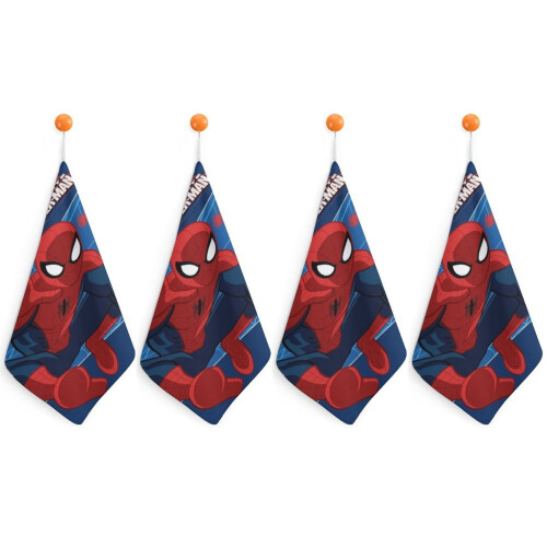 Χειροπετσέτες Spider-Man για το μπάνιο, Βαμβακερές πετσέτες προσώπου απαλές