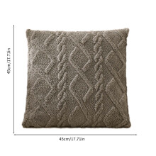 Clúdach Pillow Veilbhit Stríocach Corduroy, Clúdach Cúisín Boho do Tholg, Clúdach Cúltaca Seomra Maireachtála le Móitífeanna Geoiméadracha
