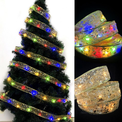 20Led /1Σετ6,56 πόδια διπλής στρώσης φώτα νεράιδας με κορδόνια χριστουγεννιάτικες 1