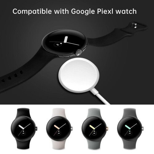 Συμβατό με το καλώδιο φόρτισης του Google Pixel Watch | Μαγνητικό καλώδιο φόρτισης Type-C και 2