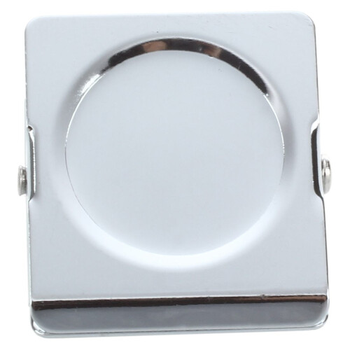 Silver Tone Spring Loaded Memo Ticket Magnetic Fridge Wall Clip 2