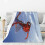 Blaincéad Lomra Spider-Man - Blaincéad Caithimh Thar a Bhog, Gnéithe Leapa do Pháistí - Thar a Bhog 60"X50" 1