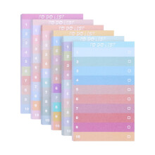 Offerte estive in saldo! Articoli per la casa in saldo! Zeceouar Blocco note multicolore Agenda per la spesa Blocco note per ufficio Lista di studio