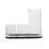 Bicchiere Feiona Square Milk Breakfast resistente alle alte temperature 1