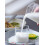 Bicchiere Feiona Square Milk Breakfast resistente alle alte temperature 4