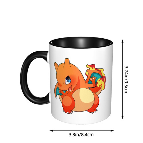Κεραμική κούπα Pokemon 11Oz, χαριτωμένο φλιτζάνι καφέ για άνδρες και γυναίκες, συμβατό 1
