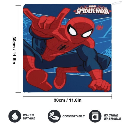 Χειροπετσέτες Spider-Man για το μπάνιο, Βαμβακερές πετσέτες προσώπου απαλές 1