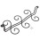 nobrands Samfox Iron Hanging6Bottles Ράφι Ποτηριών Κρασιού, Θήκη Ποτηριών, Οργάνωση Ραφιών 1