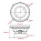 Subwoofer profissional WINDLAND de 6 polegadas com graves potentes para home theaters e festas. 5