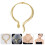 Collana a serpente dorata regolabile Eease per Halloween e feste 3