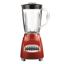 Brentwood 12Speed Blender med Glaskande i Rød