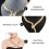 Collana a serpente dorata regolabile Eease per Halloween e feste 5