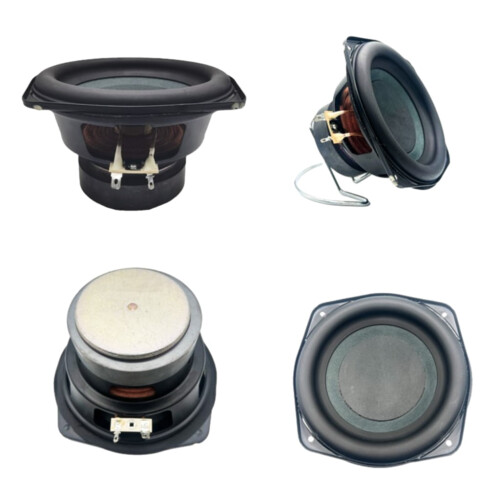 Subwoofer profissional WINDLAND de 6 polegadas com graves potentes para home theaters e festas. 2