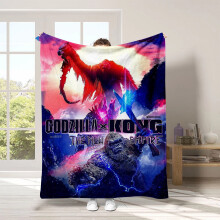 Nový produkt20242024Nová zesílená flanelová deka Godzilla vs. King Kong Peripheral Blanket Sofa Nap Home Cover Gg99