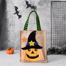 HKUKY Halloween netkané tašky, tašky na cukríky, tašky na šperky, darčekové tašky na rekvizity