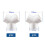 Runde systemventilationsrørforbindelser Adapter T/Y-stykke Reduktionsholder 5