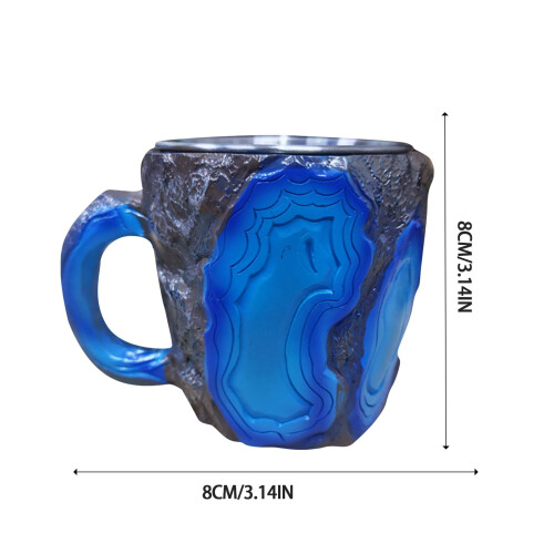 Crystal Coffee Cup Novelty Coffee Cup (Blue) 2
