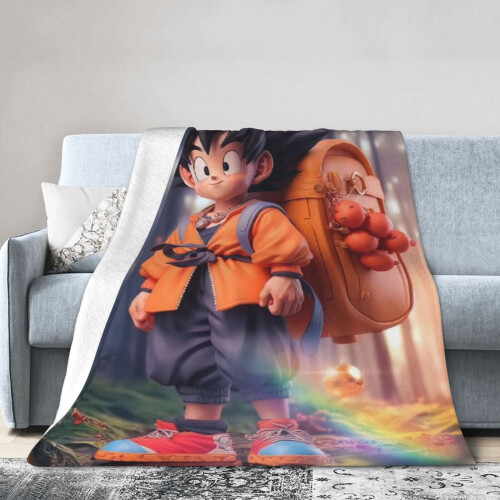 Κουβέρτα ξενοδοχείου Dragon Ball, κουβέρτα Anime για κρεβάτι, κουβέρτα καναπέ,