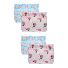 Lot de 4 pochettes de rangement pour cosmétiques, portefeuille en cuir, petite trousse de toilette, mini-pochette pour clés, mini-pochette de