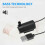 GDHOME2Pc Micro12V DC Αθόρυβη Υποβρύχια Αντλία Νερού με Κινητήρα χωρίς Ψήκτρες Καλώδιο 1M 5