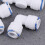 Ensemble de 8 raccords rapides professionnels 3/8 pouces pour tubes d'eau 4