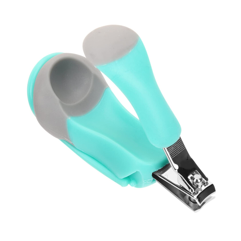 Nail Clipper with Magnifying Glass for Seniors, Stainless Steel Blades, Ergonomic NonSlip Handle
