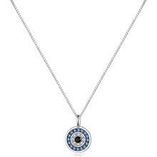 Gonosz szemmel díszített nyaklánc nőknek - 925 sterling ezüst görög védőékszer, amulett, ajándék - Lucky N