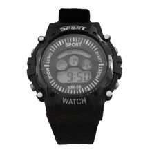 Digitale LED-kwartshorloge voor heren en jongens met alarm, datum en sportieve functies, smartwatch.