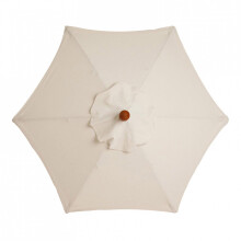 Clearance! SDJMa Beach Sand Umbrella Portable Outdoor 6.5FT Beach Umbrella Cloth, Beach Sun White