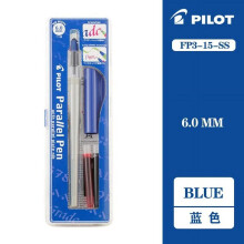 Parallel Fountain Pen FP3-SS Arabic Calligraphy Pen Design Gothic Font Fancy 1.5/2.4/3.8/6.0mm Art Stationery 6.0mm