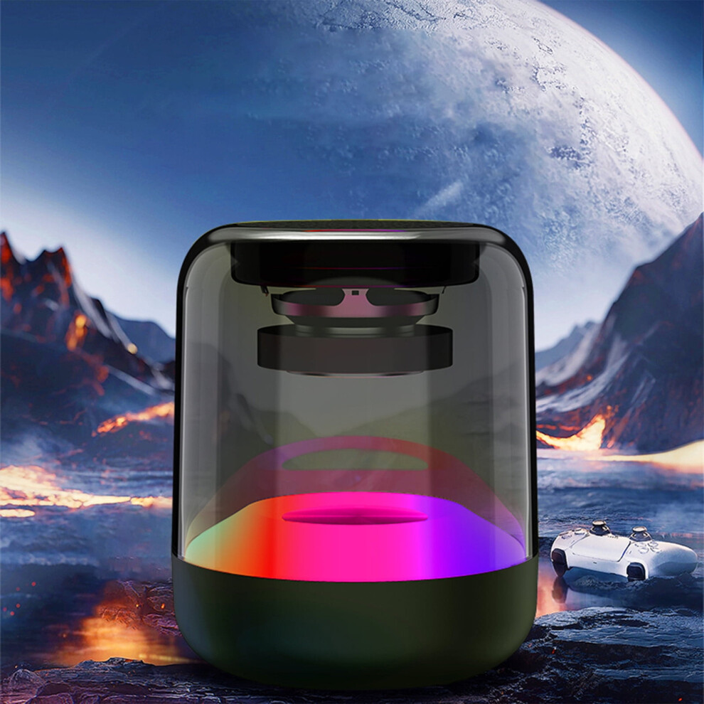 Bluetooth-Compatible Gnobogi Speaker, Portable Hifi Mini Wireless Subwoofer, Stereo Surround Sound For Outdoor & Mobile Use 9322103728546