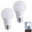 Λαμπτήρες LED 2 τεμαχίων 9W60W Λευκοί A19 Λαμπτήρες 800Lumens Εξοικονόμηση ενέργειας 1