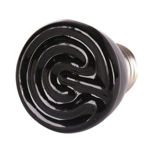 25/50/75/100W E27Infrared Κεραμική λάμπα θερμότητας κόκκινου φωτός για ερπετά κατοικίδιων 2