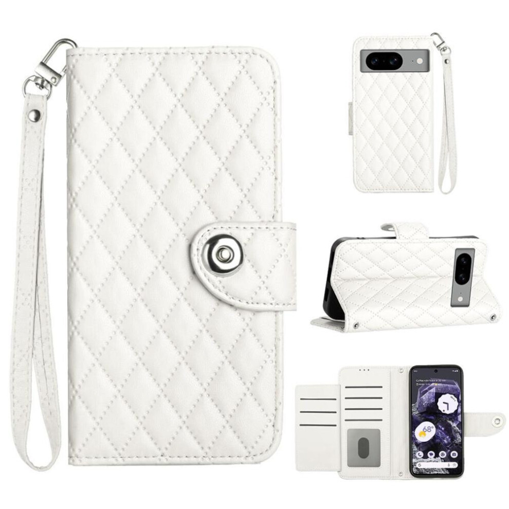 Case For Google Pixel 8A Shockproof Stylish Protective Wallet Cover Wrist Strip Card Holder 9322103728980