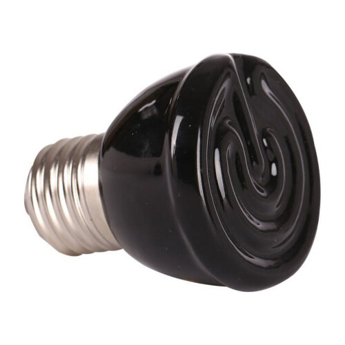 25/50/75/100W E27Infrared Κεραμική λάμπα θερμότητας κόκκινου φωτός για ερπετά κατοικίδιων 1