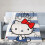 Manta Hello Kitty em flanela de lã, super macia, aconchegante e quente, ideal para sofá, sala de estar e quarto - 80 x 60 polegadas - Estilo 49 1