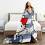 Manta Hello Kitty em flanela de lã, super macia, aconchegante e quente, ideal para sofá, sala de estar e quarto - 80 x 60 polegadas - Estilo 49 5