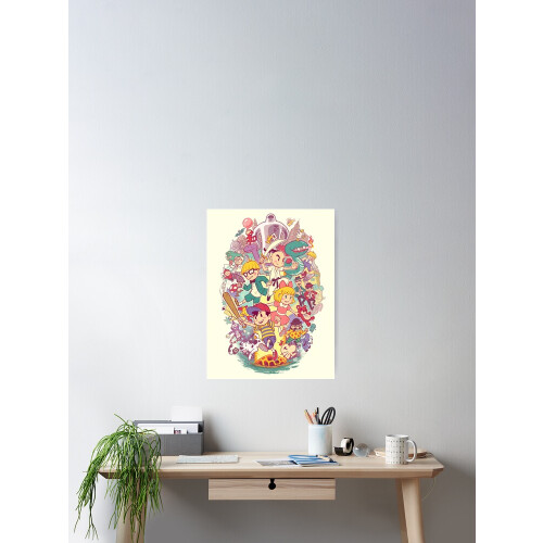 Earthbound-Poster, gerahmt/ungerahmt 1