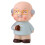 Baking Cake Decoration Car Model Elderly Ornament Top Hat Vinyl 1
