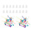 Earring Ear Clear Posts Retainer Invisible Studs Stud Earrings Plastic Blank Rubber Pin Tragus Hole Stoppers Nose Bone 1