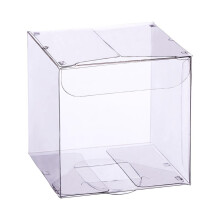 60 Pack Clear Plastic Party Favor Box for Choclates and Wedding Party Candy Cookies Favors
