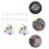 Earring Ear Clear Posts Retainer Invisible Studs Stud Earrings Plastic Blank Rubber Pin Tragus Hole Stoppers Nose Bone 4