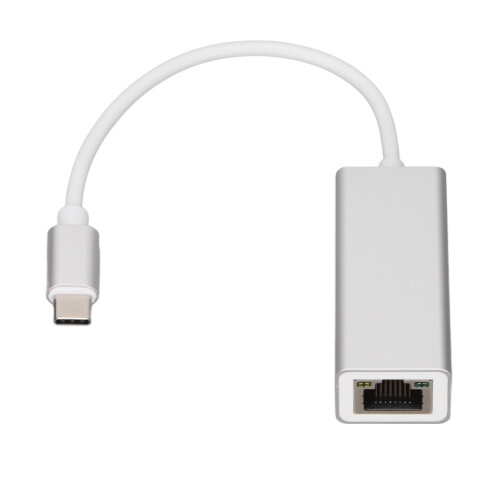Προσαρμογέας USB Type C Ethernet, εύκαμπτος μετατροπέας Gigabit RJ45Network για μπότες, συμβατός 2