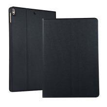 Kompatibel mit iPad 10.2 (2019/2020/2021), iPad Air 10.5 und iPad Pro 10.5 – Schutzhülle mit Ständer – Schwarz