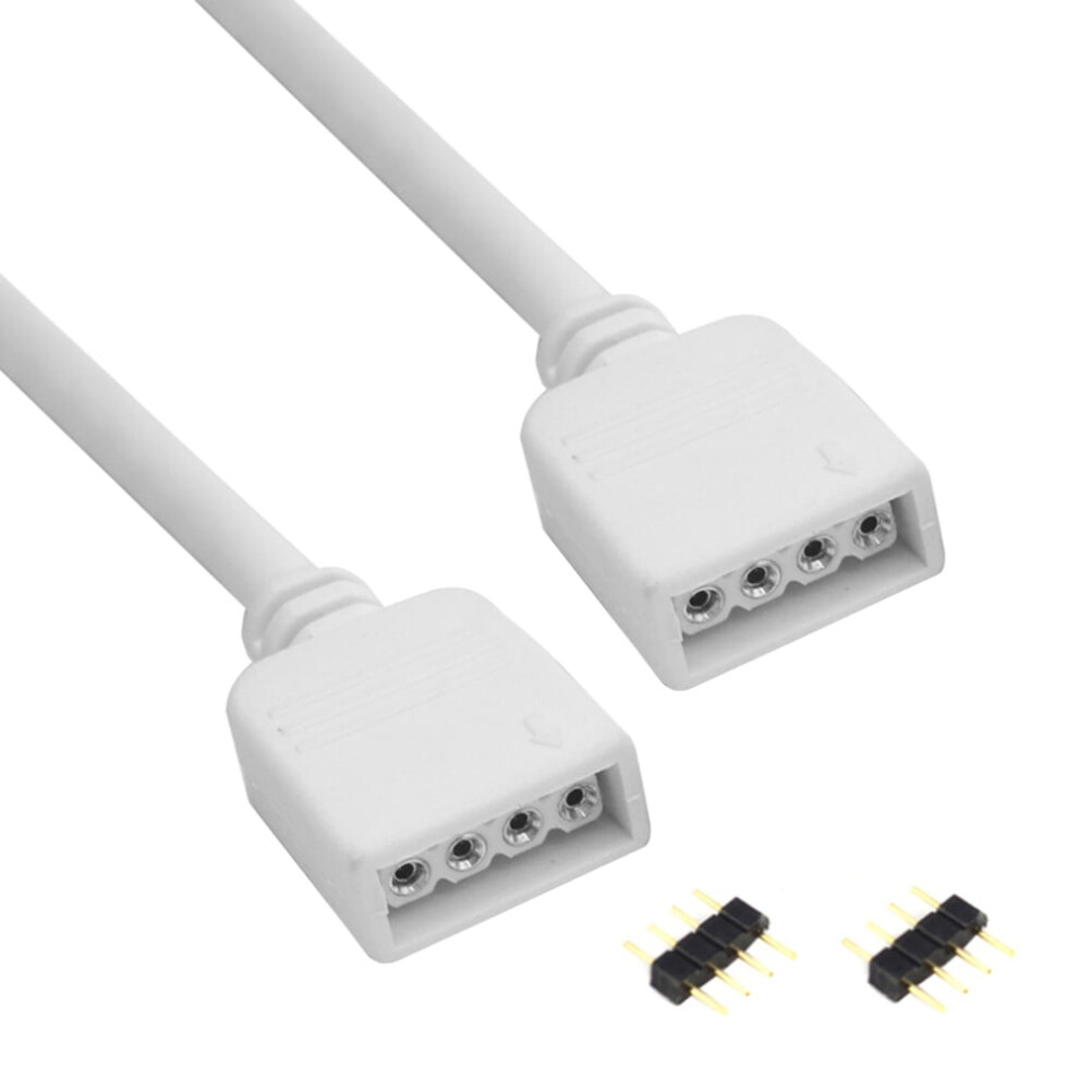 Jixopn Strip Extension Cable For 3528 5050 Rgb/5050 Rgbw Led Cord (4P-3M) Light 9173940051034