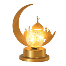 Luminária decorativa de ferro Yonrjhukm, luminária de mesa a bateria com LED de luz quente, ideal para Natal, aniversários e Dia dos Namorados.